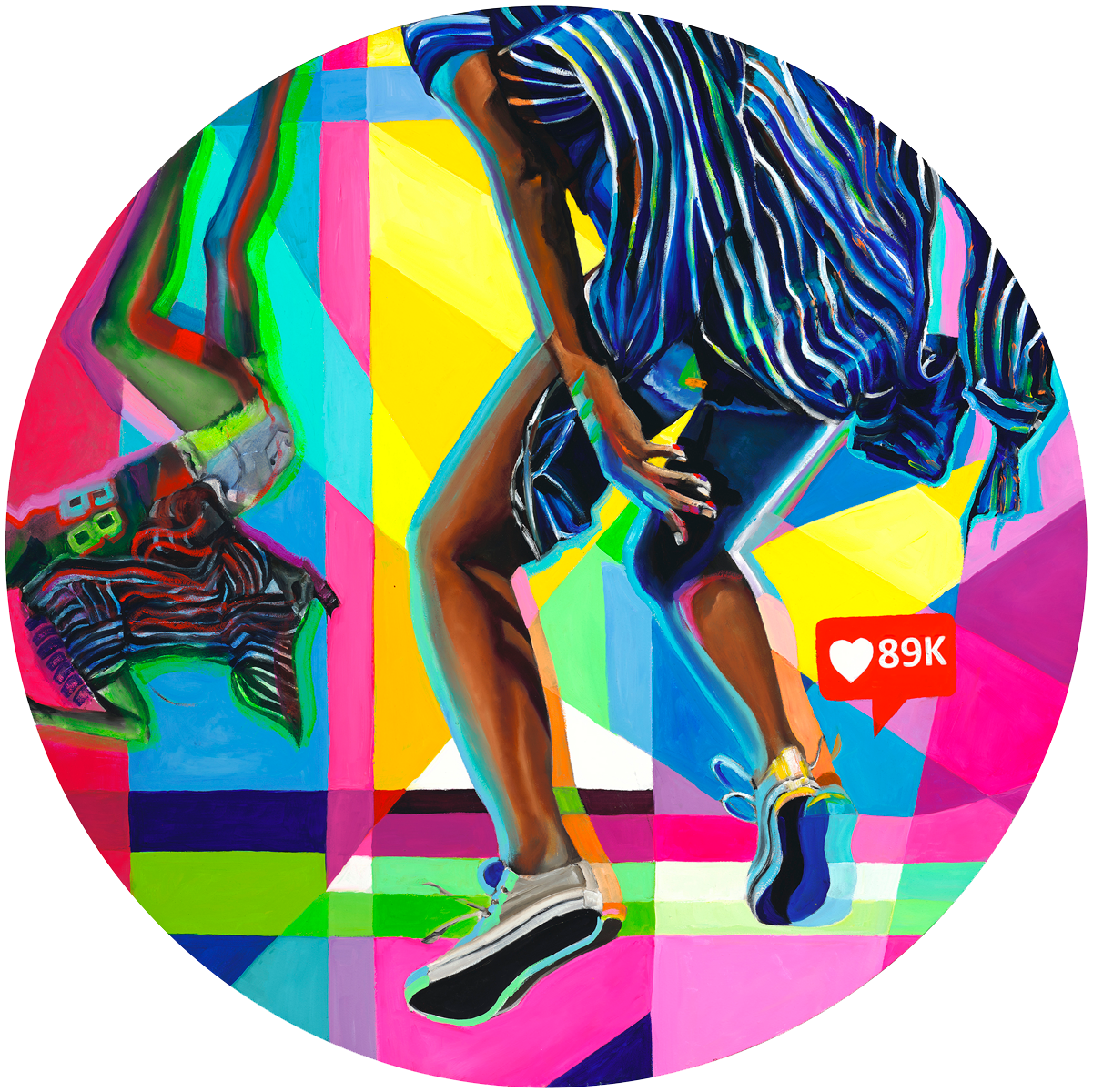 LIKEIT🩷🩷🩷 - ORIGINAL PAINTING - 1/1