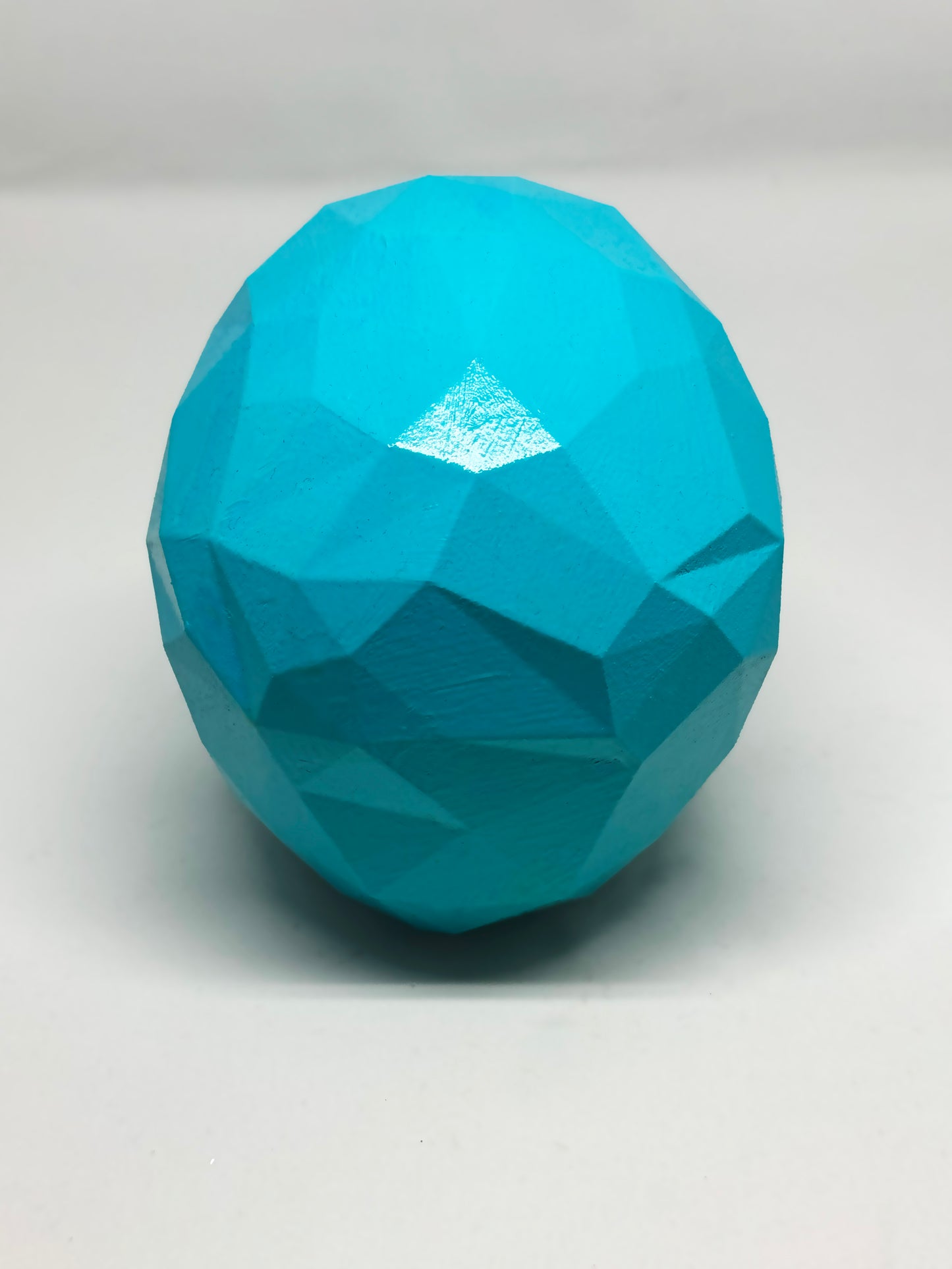 CYBER BLUE AFTERLIFE SKULL - 3D PRINTED SCULPTURE (1/13)