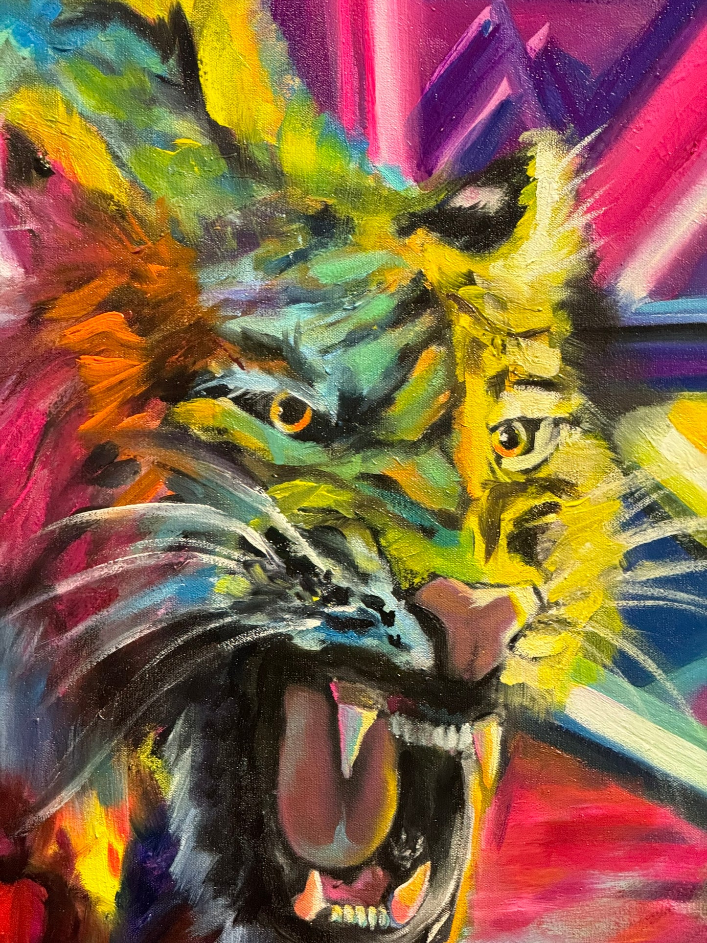THE DIE IS CAST 🎲 - ORIGINAL PAINTING - 1/1