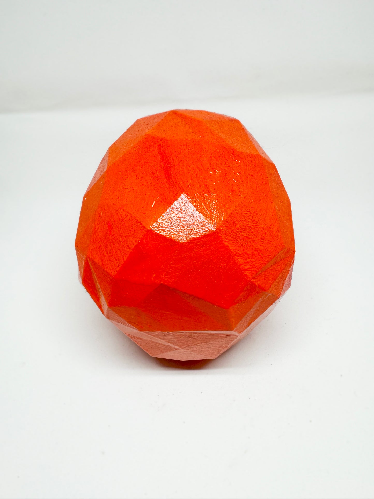 ORANGE FLAMES AFTERLIFE SKULL - 3D PRINTED SCULPTURE (1/13)