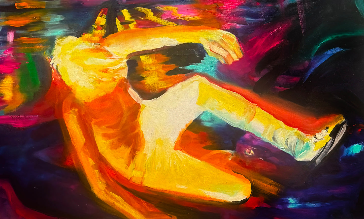 THE DIE IS CAST 🎲 - ORIGINAL PAINTING - 1/1