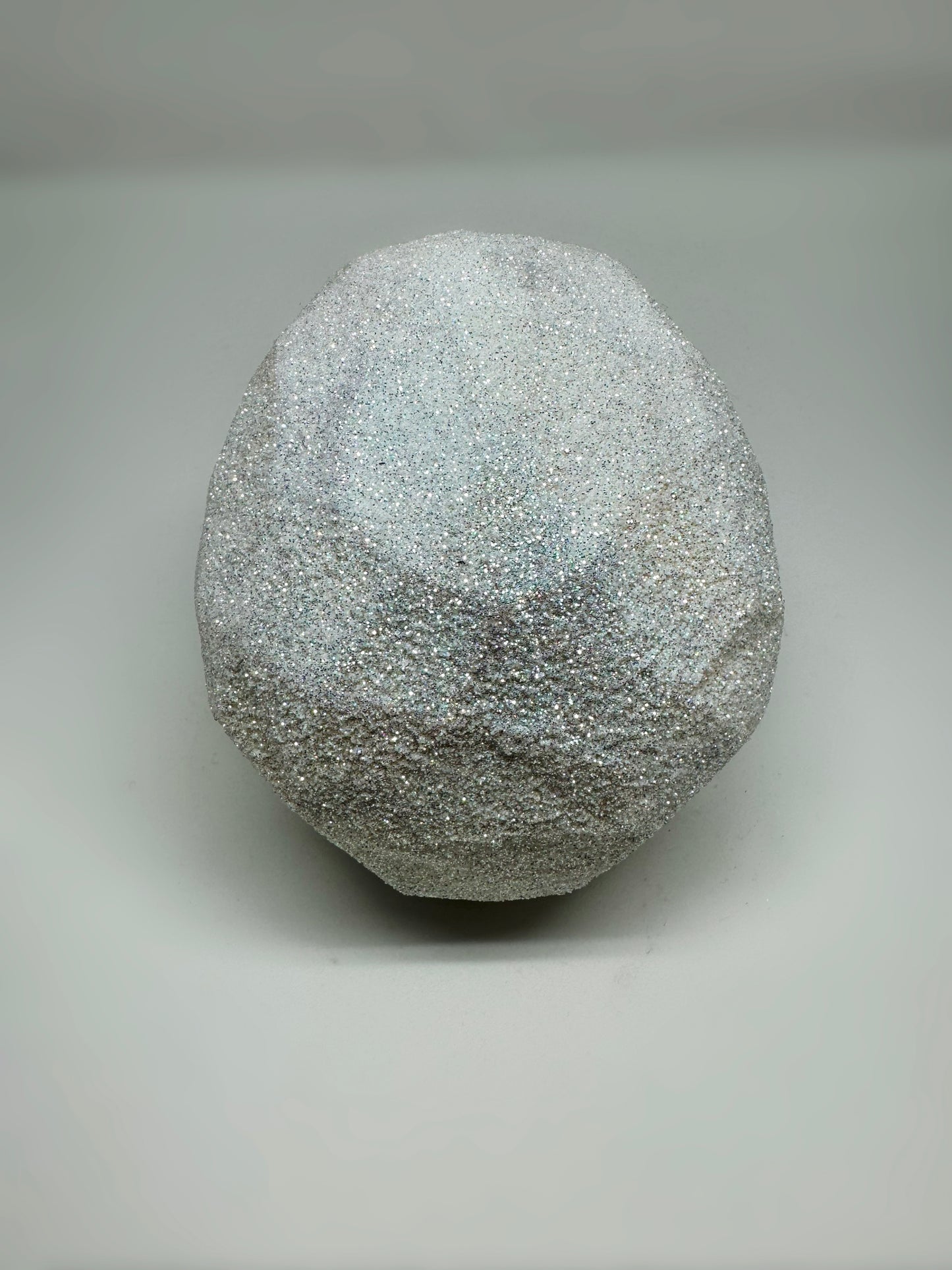 SPARKLING WHITE AFTERLIFE SKULL - 3D PRINTED SCULPTURE (1/13)