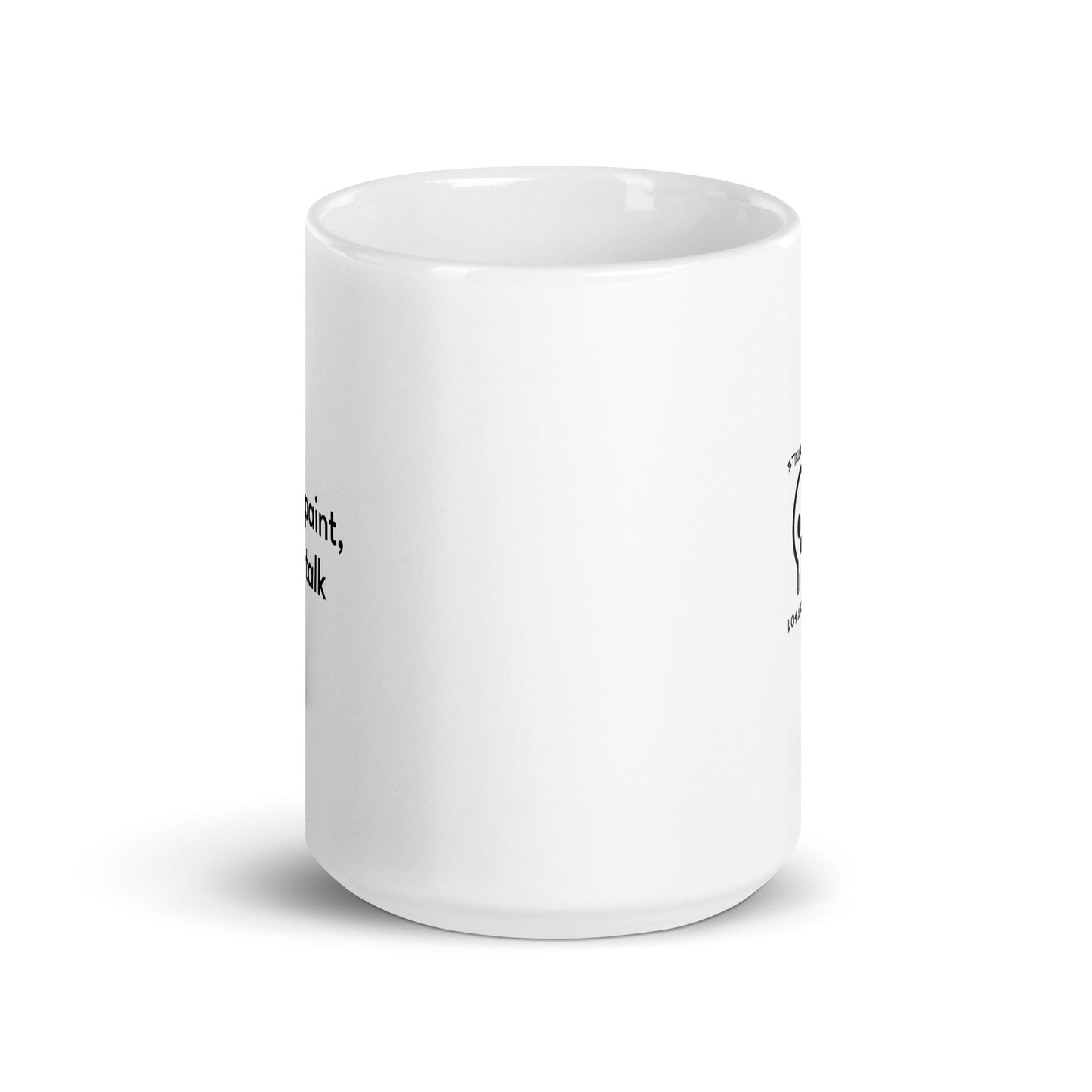 More Paint - 15 oz white glossy mug