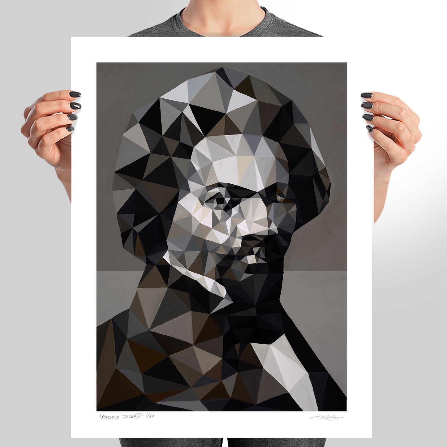 Angie Jones Art Frederick Douglass Giclee Ltd Edition Print