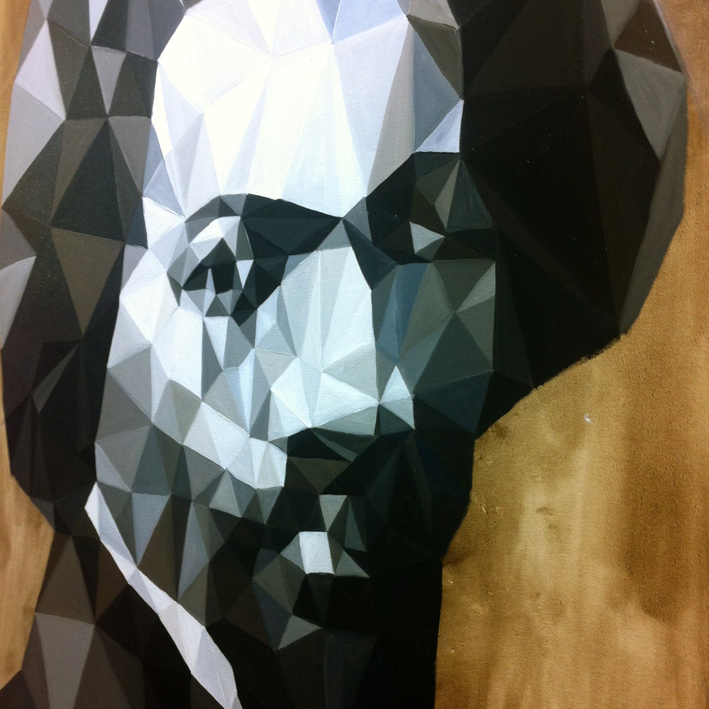 Angie Jones Art Studio Process Frederick Douglass Giclee Ltd Edit