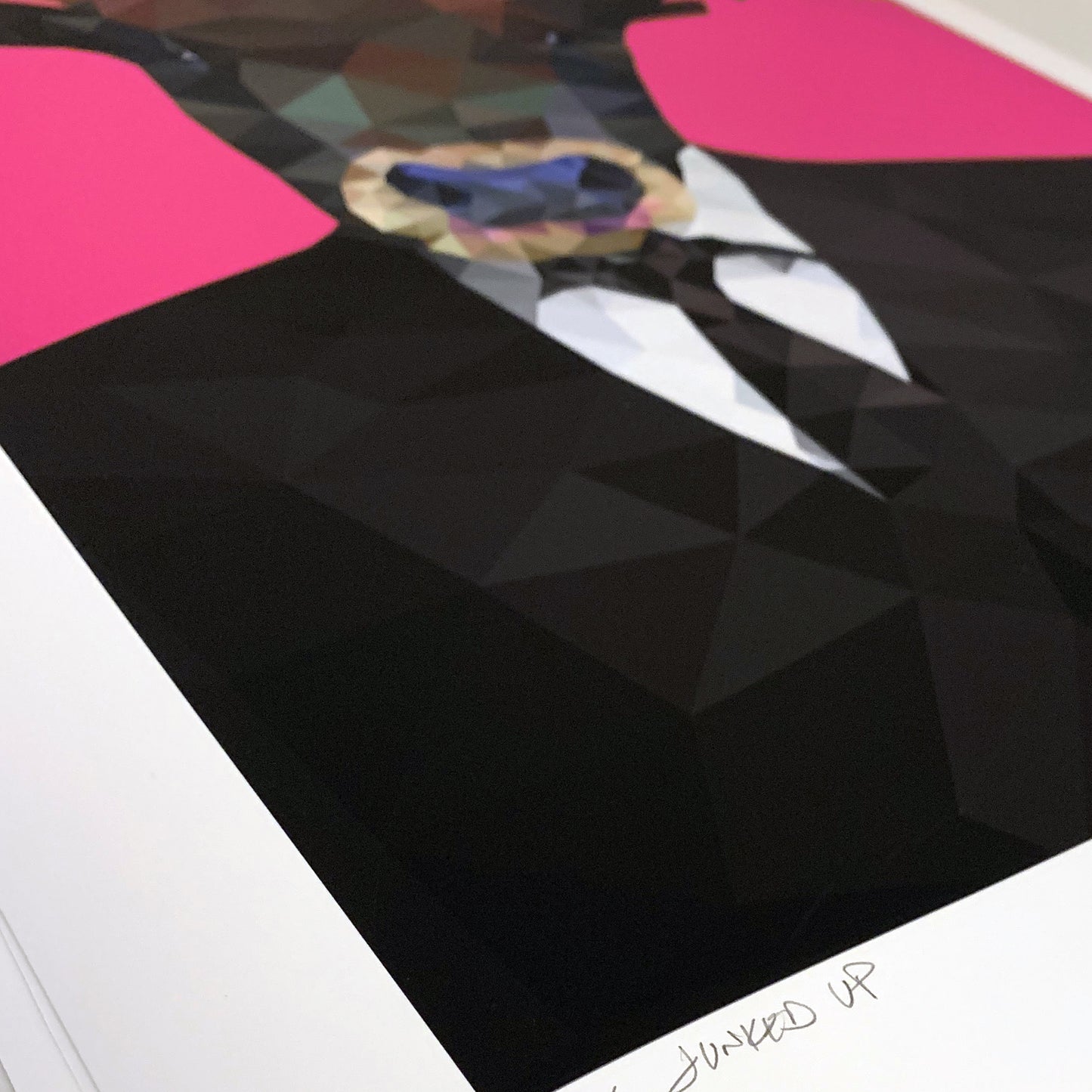 Angie Jones Art Junked Up Giclee Print Detail Limited Edition