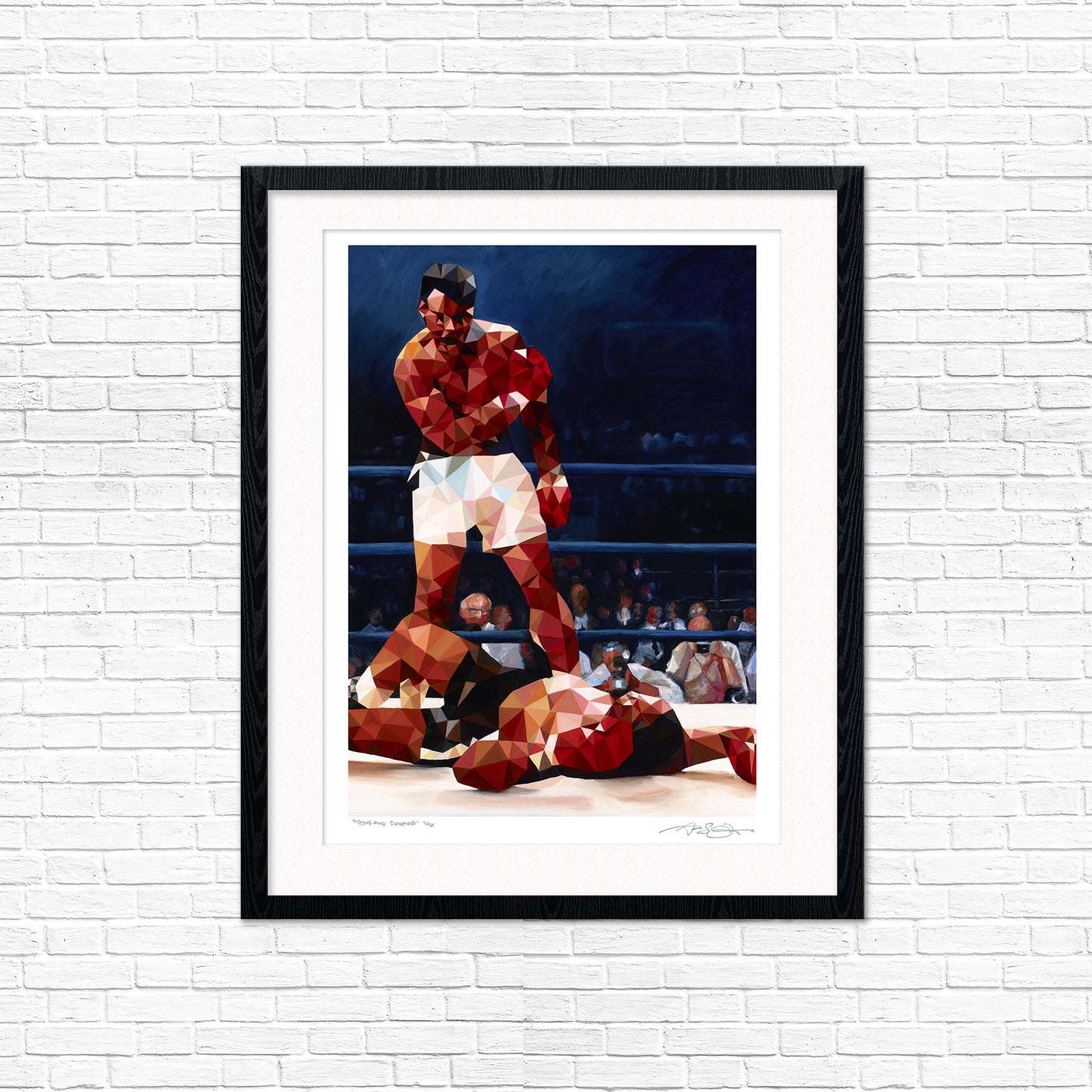 Angie Jones Framed Pomp and Ceremony Giclee Print Lim