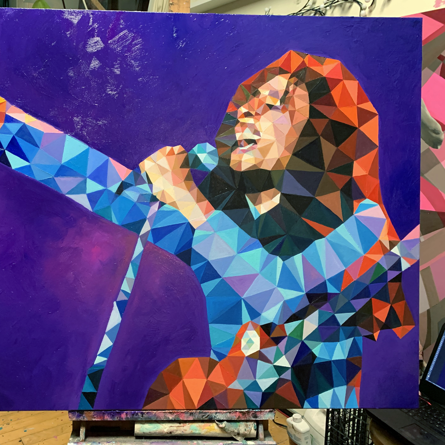 Angie Jones TUFF Process Studio GONG Giclee Print Limited Editio