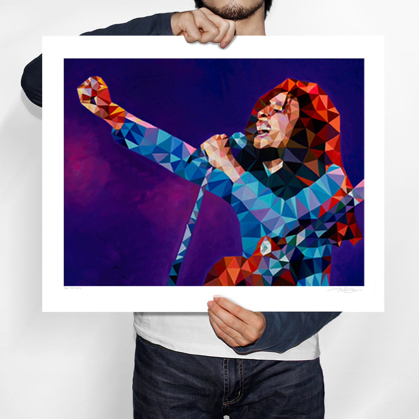 Angie Jones TUFF GONG Giclee Print Limited Edition