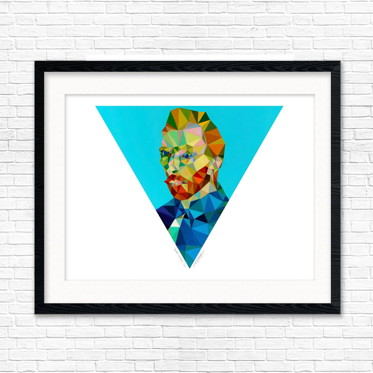 Angie Jones van Gogh Framd Giclee Print Limited Edition