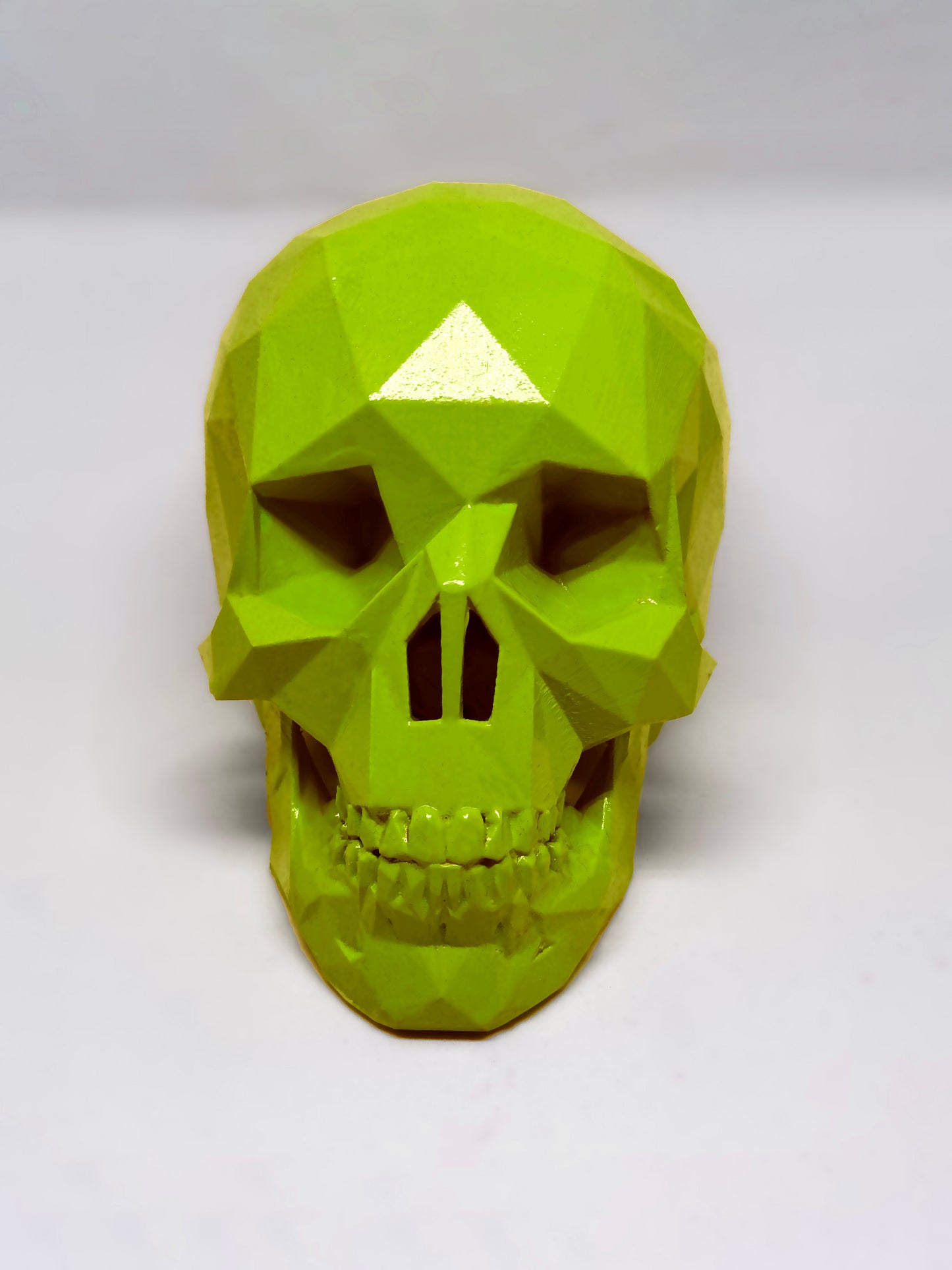 CHARTREUSE AFTERLIFE SKULL - 3D PRINTED SCULPTURE (1/13)