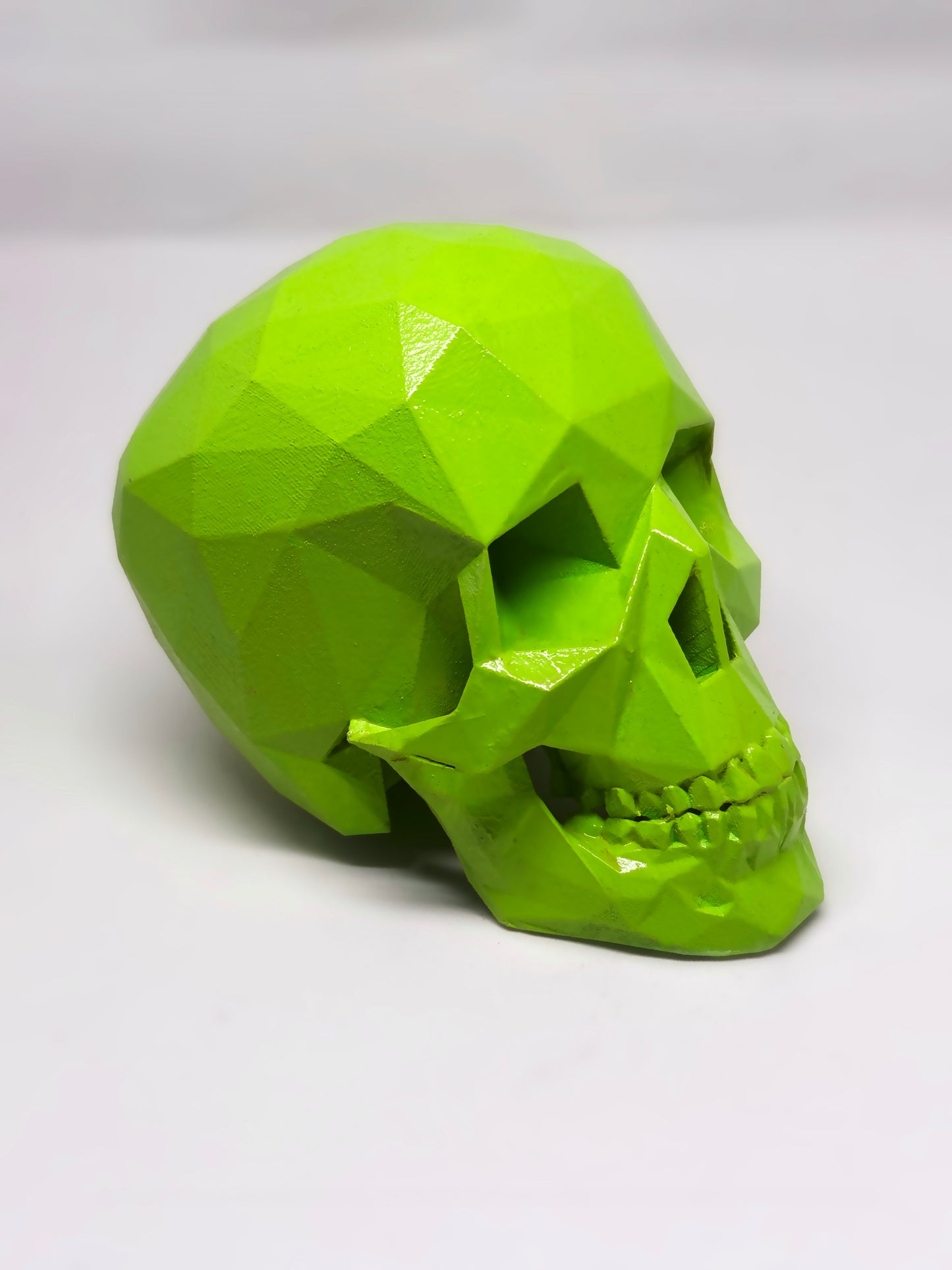 CHARTREUSE AFTERLIFE SKULL - 3D PRINTED SCULPTURE (1/13)