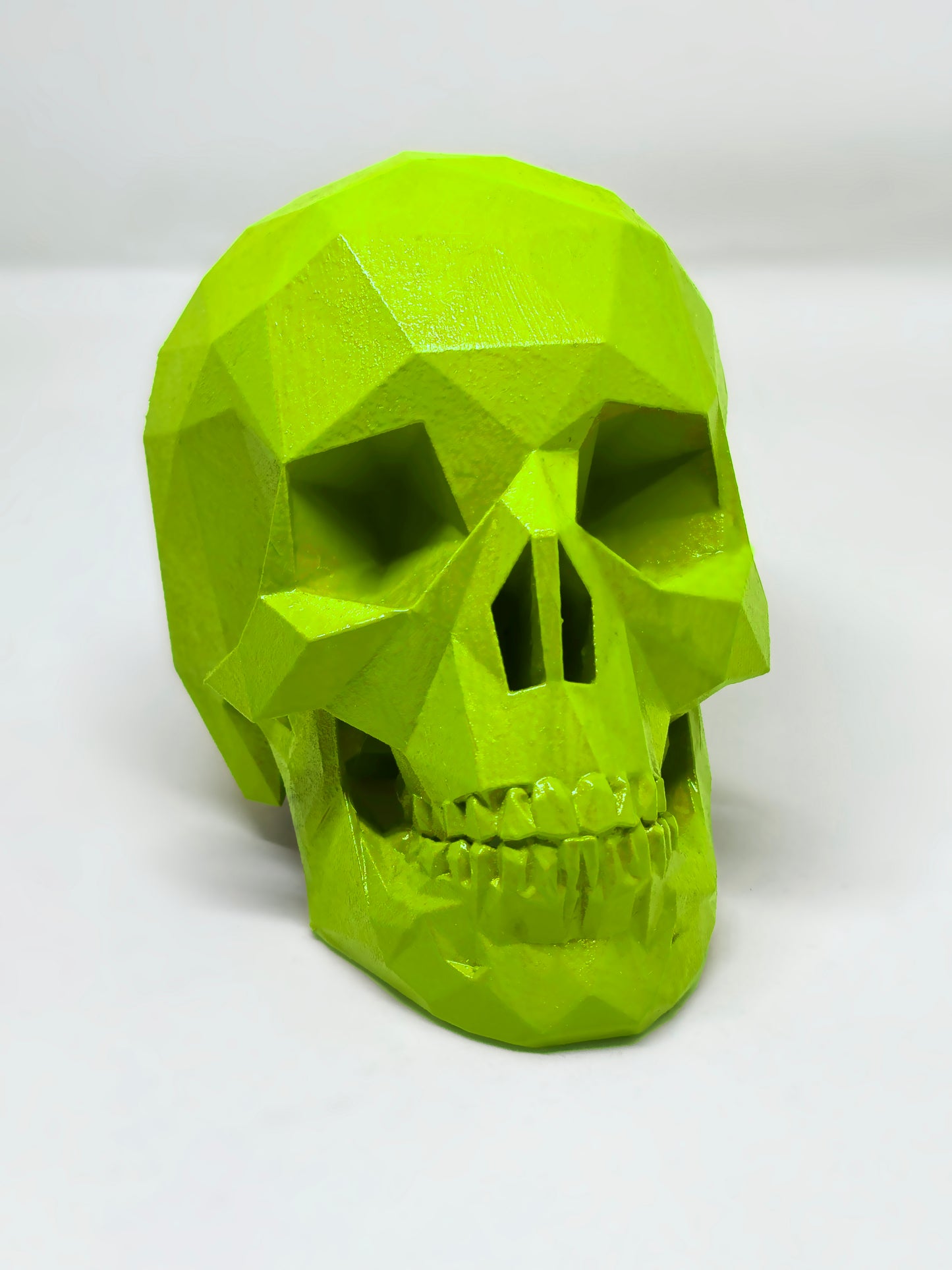 CHARTREUSE AFTERLIFE SKULL - 3D PRINTED SCULPTURE (1/13)