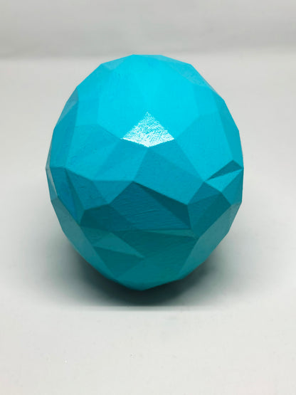 CYBER BLUE AFTERLIFE SKULL - 3D PRINTED SCULPTURE (1/13)