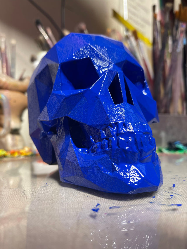 Wedgewood Blue - After Life Skull Collection