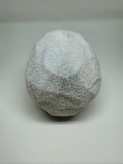SPARKLING WHITE AFTERLIFE SKULL - 3D PRINTED SCULPTURE (1/13)
