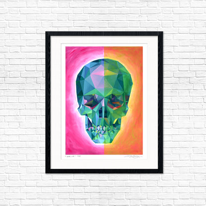 Angie Jones After Life Giclee Print Framed Art Ltd Edition Hung on Wall