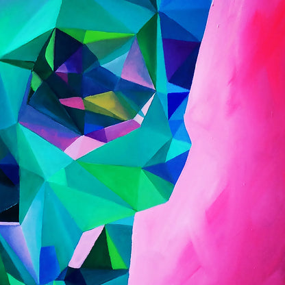 Angie Jones After Life Giclee Print Framed Art Ltd Edition Detail of Original Painting