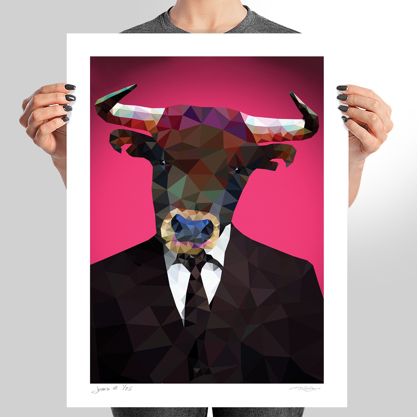 Angie Jones Art Junked Up Giclee Print Limited Edition