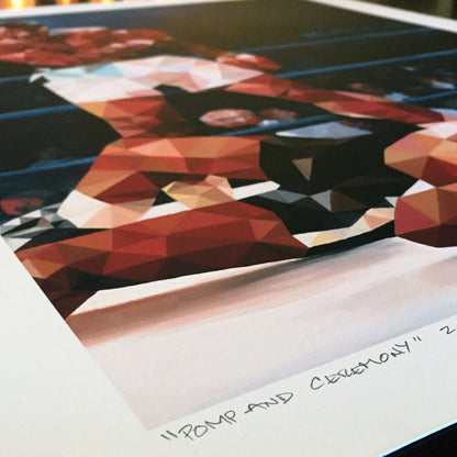 Angie Jones Detail Pomp and Ceremony Giclee Print Lim
